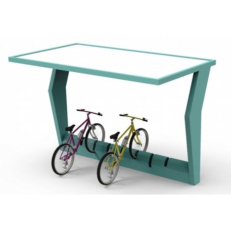 Vienpusė dviračių saugojimo stoginė 'BikeShelter_01'
