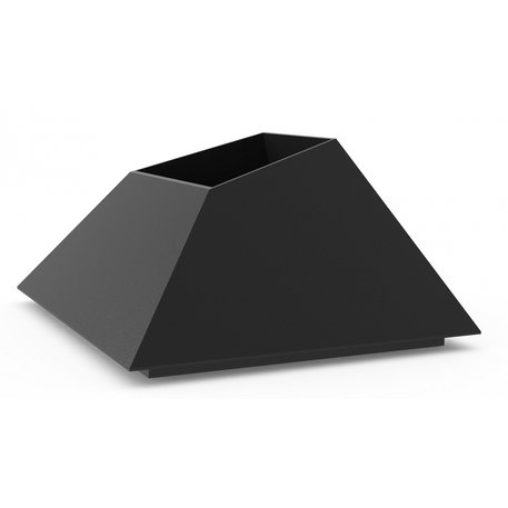 Metalinis lauko vazonas (gėlinė) 'Planter INC / 120x120xH/60cm'