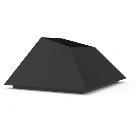 Metalinis lauko vazonas (gėlinė) 'Planter INC / 120x120xH/60cm'