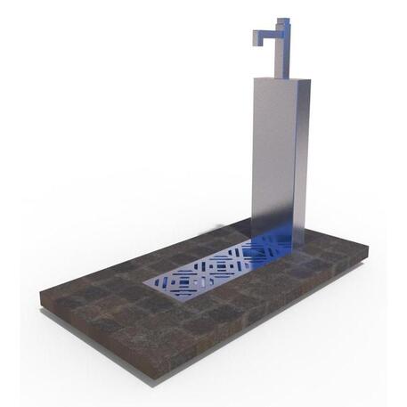 Metalinis geriamo vandens fontanas (kolonėlė) 'Premium Collection / STF/20-41-01/MDL'