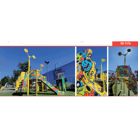 Žaidimų aikštelių kompleksas vaikams nuo 2 iki 10 metų amžiaus – kolekcija 'MAXI / MBG-2346_MA 12-1003-AB22'