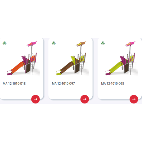Žaidimų aikštelių kompleksas vaikams nuo 2 iki 10 metų amžiaus – kolekcija 'MAXI / MBG-2355_MA 12-1010-O99'