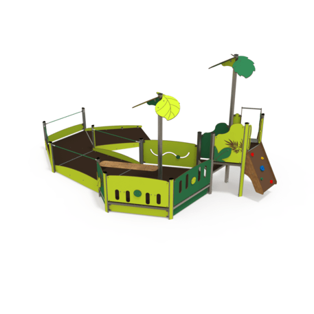 Žaidimų aikštelių kompleksas vaikams nuo 2 iki 10 metų amžiaus – kolekcija 'MAXI / MBG-2365_MA 12-1017-P15'