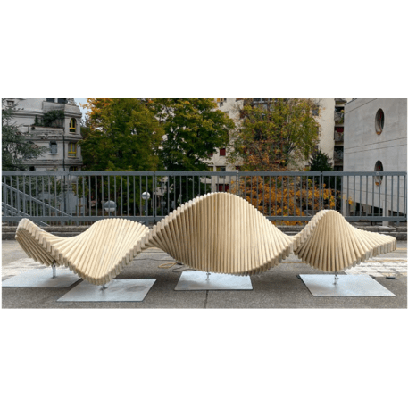 Vaikų žaidimų aikštelių įranga „Climbslide 4.9“, kolekcija Playsculptures®