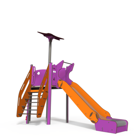 Žaidimų aikštelių kompleksas vaikams nuo 2 iki 10 metų amžiaus – kolekcija 'MAXI / MBG-2381_MA 12-1046-O18'