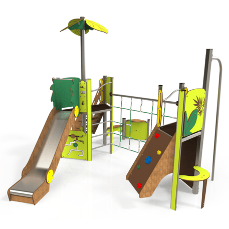 Žaidimų aikštelių kompleksas vaikams nuo 2 iki 10 metų amžiaus – kolekcija 'MAXI / MBG-2396_MA 12-2007-P99'