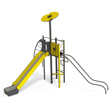 Spielplatzkomplex für Kinder von 2 bis 12 Jahren – Kollektion 'MEGA / MBG-2524_ME 18-1009-I22'