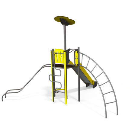 Spielplatzkomplex für Kinder von 2 bis 12 Jahren – Kollektion 'MEGA / MBG-2524_ME 18-1009-I22'