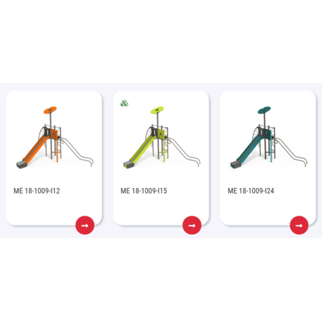 Spielplatzkomplex für Kinder von 2 bis 12 Jahren – Kollektion 'MEGA / MBG-2524_ME 18-1009-I22'