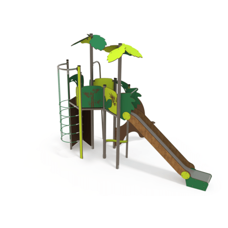 Spielplatzkomplex für Kinder von 2 bis 12 Jahren – Kollektion 'MEGA / MBG-2533_ME 18-1023-P15'