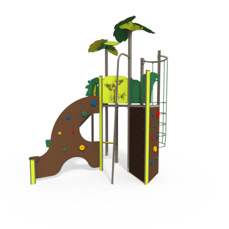 Spielplatzkomplex für Kinder von 2 bis 12 Jahren – Kollektion 'MEGA / MBG-2533_ME 18-1023-P15'