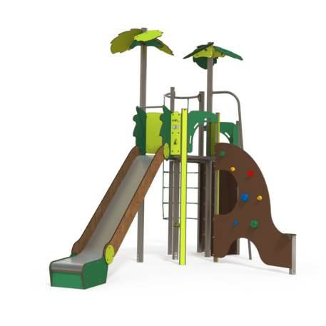 Spielplatzkomplex für Kinder von 2 bis 12 Jahren – Kollektion 'MEGA / MBG-2533_ME 18-1023-P15'