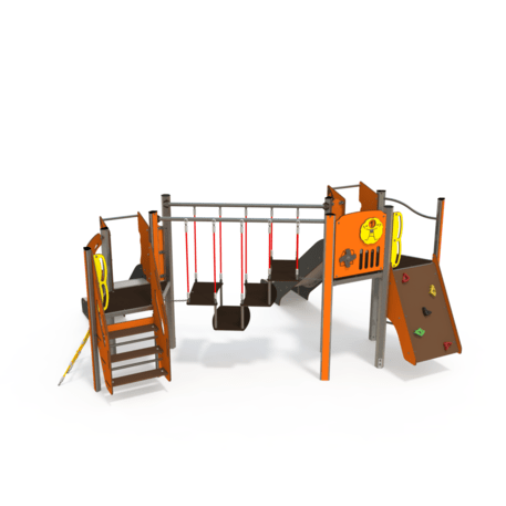 Complesso per parco giochi per bambini dai 2 anni – collezione 'MAXI / MBG-2452_MA 12-2093-T01'