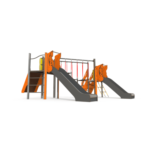 Complesso per parco giochi per bambini dai 2 anni – collezione 'MAXI / MBG-2452_MA 12-2093-T01'