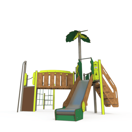 Complesso per parco giochi per bambini dai 2 anni – collezione 'MAXI / MBG-2462_MA 12-3005-P15'