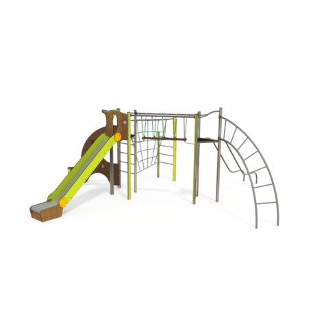 Комплекс детских площадок для детей от 2 до 12 лет – коллекция 'MEGA / MBG-2539_ME 18-2004-T02'