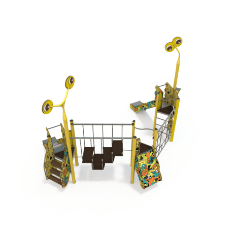 Žaidimų aikštelių kompleksas vaikams nuo 2 iki 10 metų amžiaus – kolekcija 'MAXI / MBG-2477_MA 12-3044-T01'