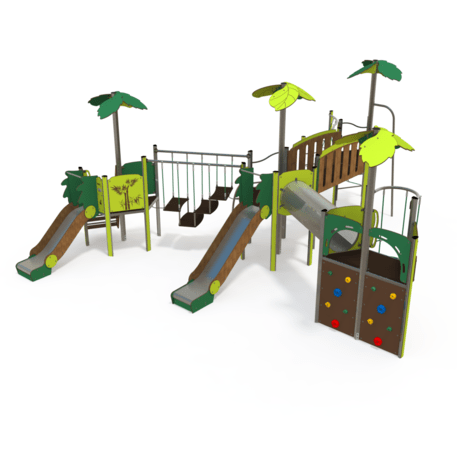 Kompleks placu zabaw dla dzieci od 2. roku życia – kolekcja 'MAXI / MBG-2503_MA 12-4014-P15'