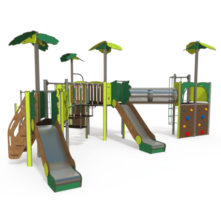 Kompleks placu zabaw dla dzieci od 2. roku życia – kolekcja 'MAXI / MBG-2503_MA 12-4014-P15'