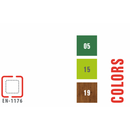 Žaidimų aikštelių kompleksas vaikams nuo 2 iki 12 metų amžiaus – kolekcija 'MEGA / MBG-2547_ME 18-2020-P15'