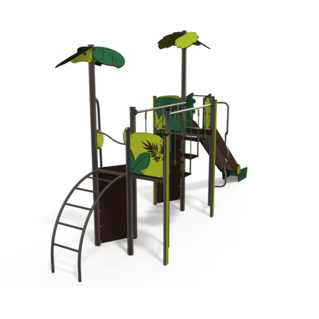 Žaidimų aikštelių kompleksas vaikams nuo 2 iki 12 metų amžiaus – kolekcija 'MEGA / MBG-2556_ME 18-2033-P15'