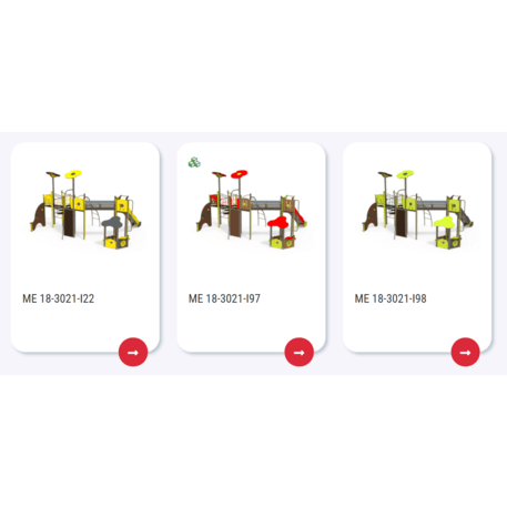 Žaidimų aikštelių kompleksas vaikams nuo 2 iki 12 metų amžiaus – kolekcija 'MEGA / MBG-2575_ME 18-3021-I99'