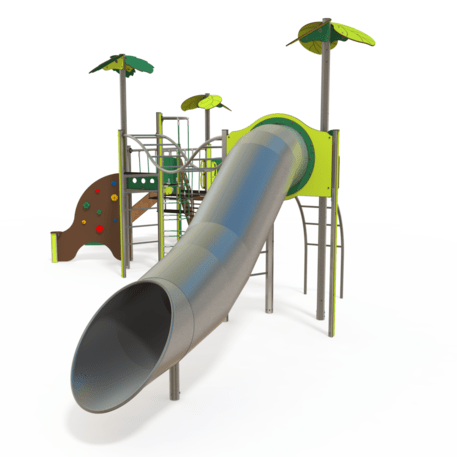 Žaidimų aikštelių kompleksas vaikams nuo 2 iki 12 metų amžiaus – kolekcija 'MEGA / MBG-2600_ME 18-3041-P15'