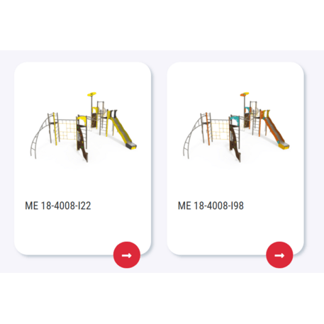 Žaidimų aikštelių kompleksas vaikams nuo 2 iki 12 metų amžiaus – kolekcija 'MEGA / MBG-2606_ME 18-4008-I99'