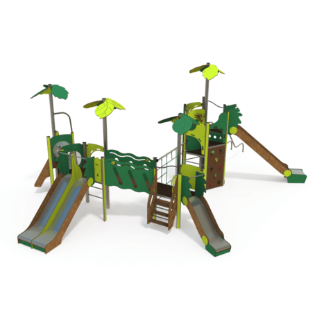 Žaidimų aikštelių kompleksas vaikams nuo 2 iki 12 metų amžiaus – kolekcija 'MEGA / MBG-2625_ME 18-4032-P15'