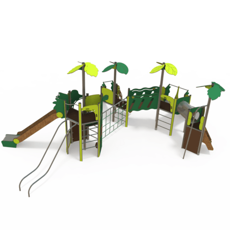 Žaidimų aikštelių kompleksas vaikams nuo 2 iki 12 metų amžiaus – kolekcija 'MEGA / MBG-2625_ME 18-4032-P15'