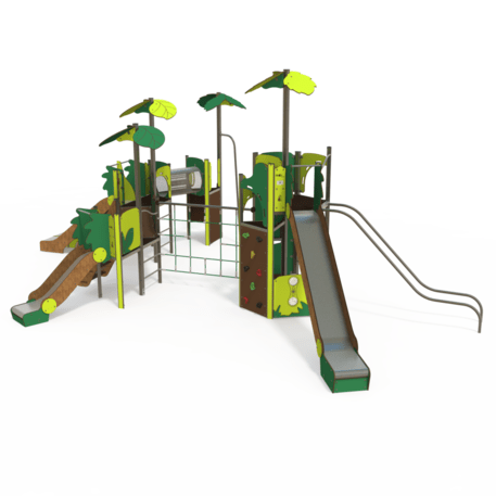 Žaidimų aikštelių kompleksas vaikams nuo 2 iki 12 metų amžiaus – kolekcija 'MEGA / MBG-2625_ME 18-4032-P15'