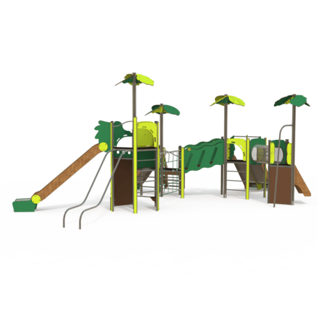 Žaidimų aikštelių kompleksas vaikams nuo 2 iki 12 metų amžiaus – kolekcija 'MEGA / MBG-2625_ME 18-4032-P15'