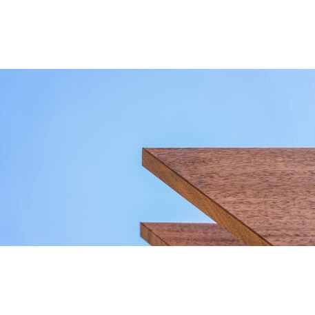 Metalinė pergolė su supynėmis iš iroko medienos 'Premium Collection / STF/22-31-01_07/MDL'