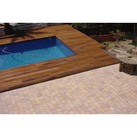 Коллекция бетонной плитки разных размеров и цветов 'Terana® light'