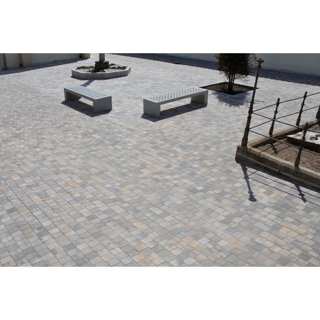 Коллекция бетонной плитки разных размеров и цветов 'Terana® light'