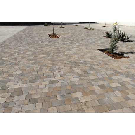 Коллекция бетонной плитки разных размеров и цветов 'Terana® light'