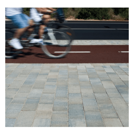 Коллекция бетонной плитки разных размеров и цветов 'Terana® light'