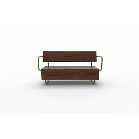 Seljatoega täispuidust lastepink, valmistatud tamme puidust 'Premium Collection / STF/29-04-08/MDL'