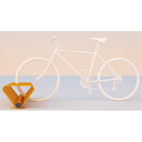 Metal bicycle rack 'Tresette'
