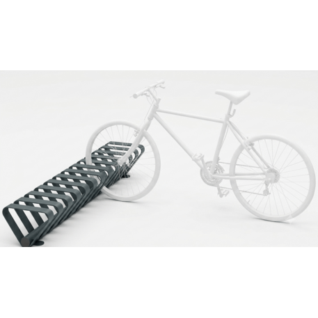 Metal bicycle rack 'Tresette'