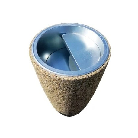 Outdoor concrete ashtray '45xH/80cm'