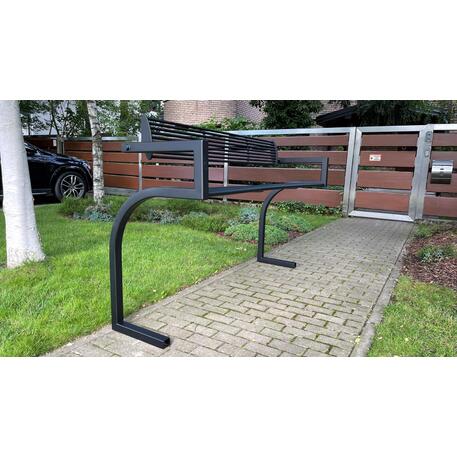 Metalinis suoliukas su atlošu 'Exclusive / STF/19-04-07_01/MDL'