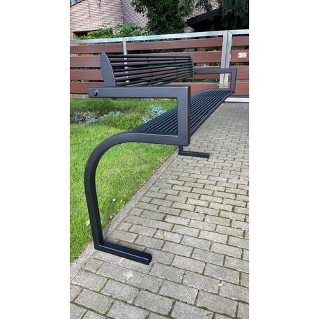 Metalinis suoliukas su atlošu 'Exclusive / STF/19-04-07_01/MDL'