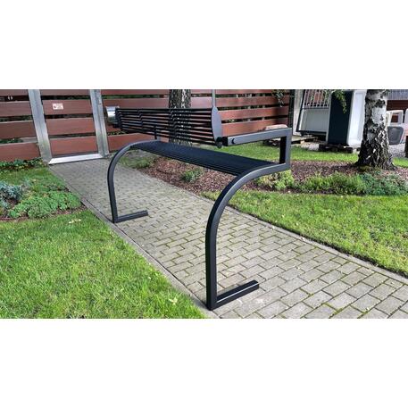 Metalinis suoliukas su atlošu 'Exclusive / STF/19-04-07_01/MDL'