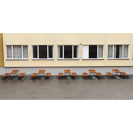 Metaliniai suoliukai + Stalas 'Picnic_R1'