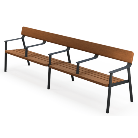 Metal bench 'BD/IPI_LIP140.18/MDL'