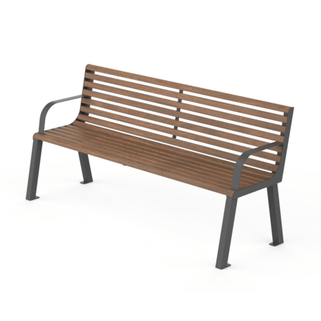 Metal bench 'BD/VITA_LVI193.01a/MDL'