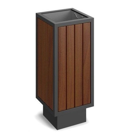 Metal litter bin 'BDS_ONX_A-56L'