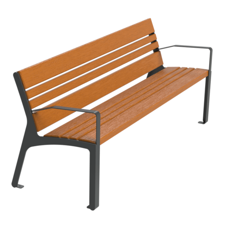 Metal bench 'BD/1376/MDL'