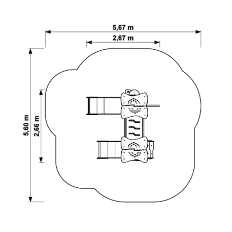 Kinderspielplatzelement 'MBG-347/P1146'